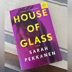 House of Glass Book of the Month Hardcover Thriller Novel